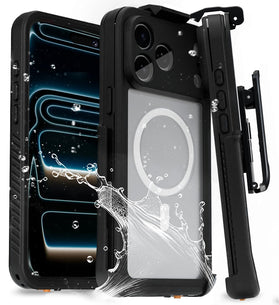 Redpepper iPhone 17 Pro Max cover magnetica trasparente