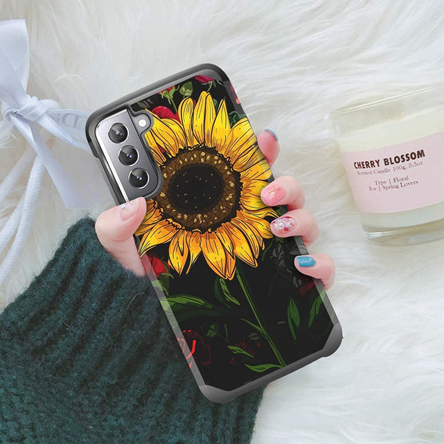 Redpepper Galaxy Cases S21 Plus Custodia Fiori Slim