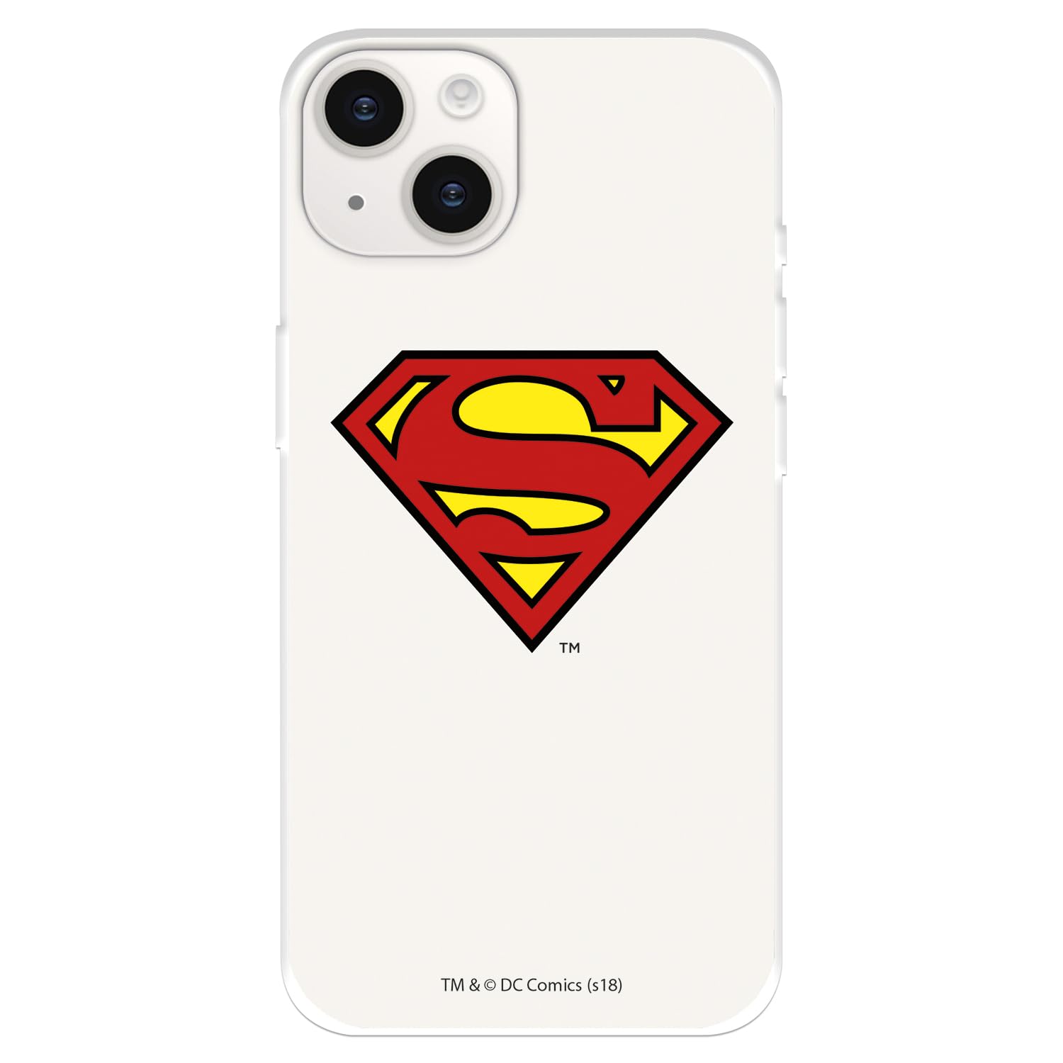 La Casa de las Carcasas DC Comics Logo custodia iPhone 15 Plus silicone