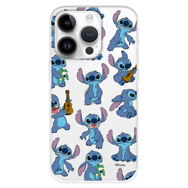 La Casa de las Carcasas Lilo & Stitch Custodia iPhone 15 Pro Trasparente