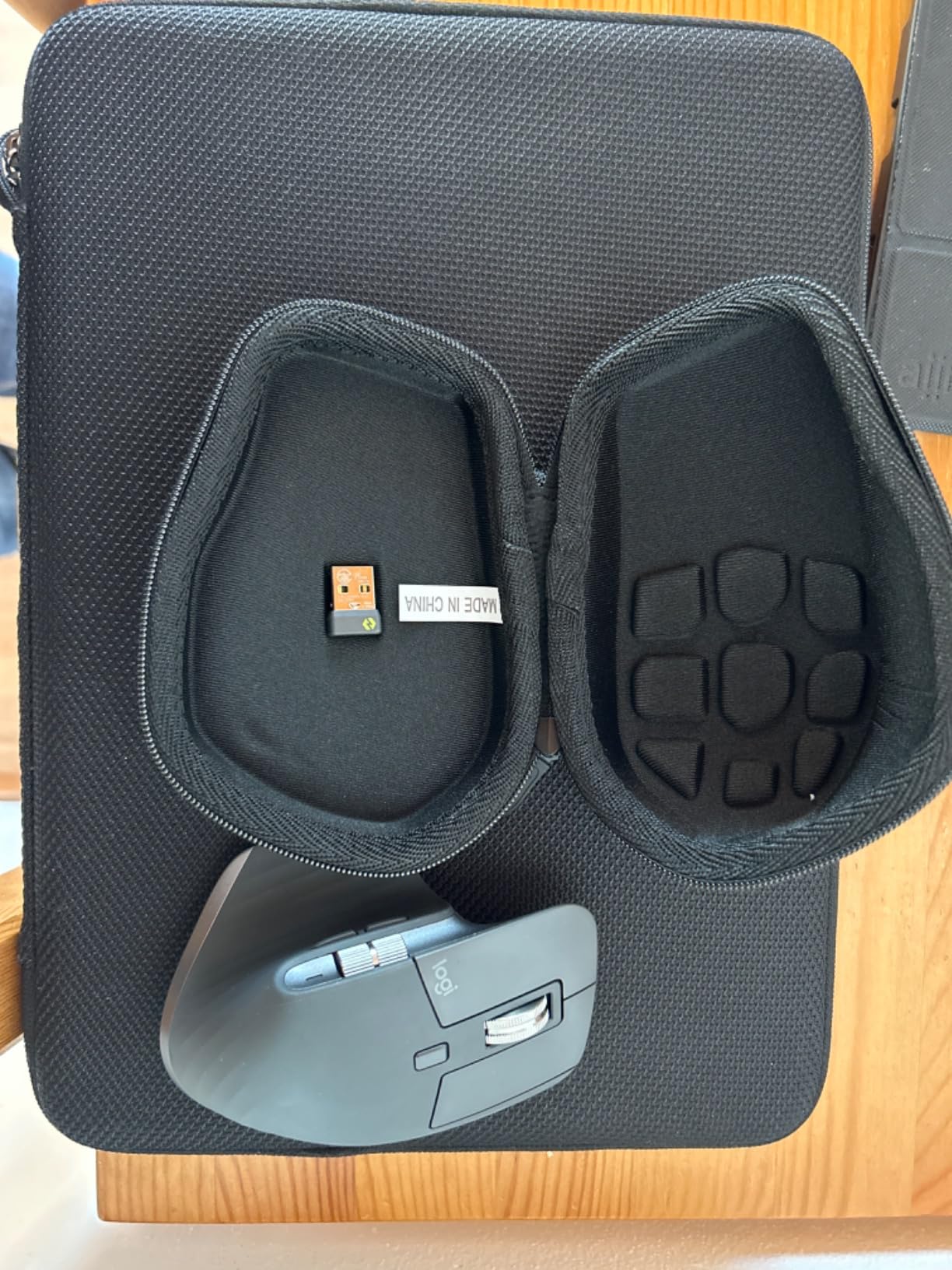 Aenllosi Keyboard & Mouse Case Logitech MX Master Nero EVA