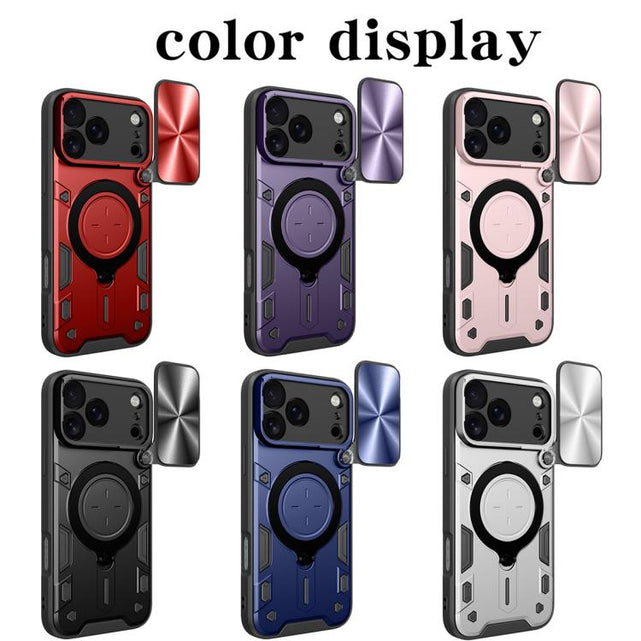 Redpepper Apple Cases 17 Pro Max Cover Slider Magnetica