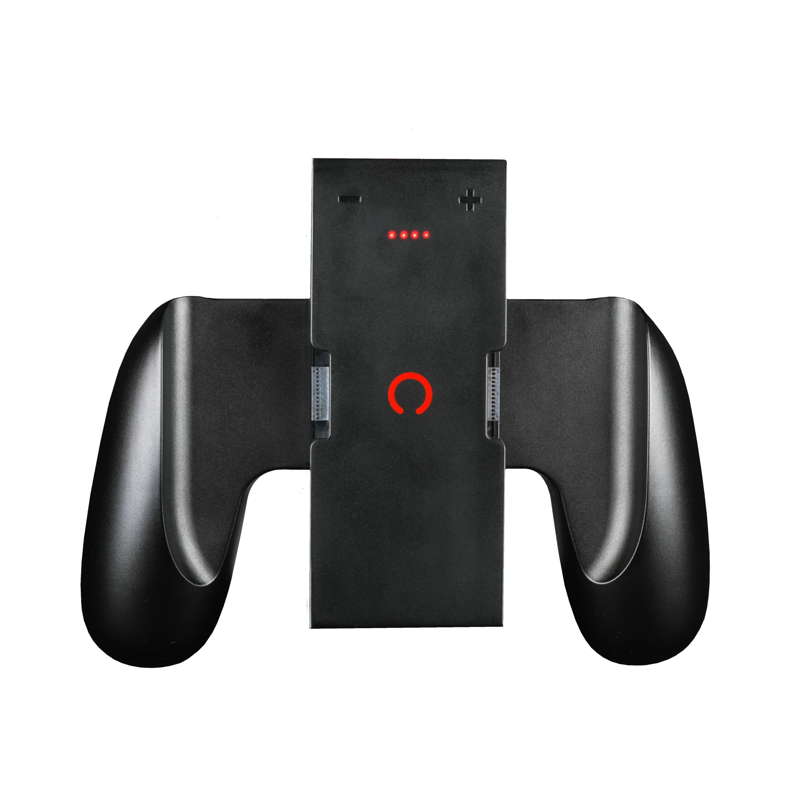 Konix Play and Charge impugnature Joy-Con Switch 2 nero LED
