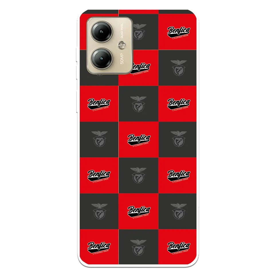 La Casa de las Carcasas Squadre Moto G14 custodia Benfica Scudo silicone