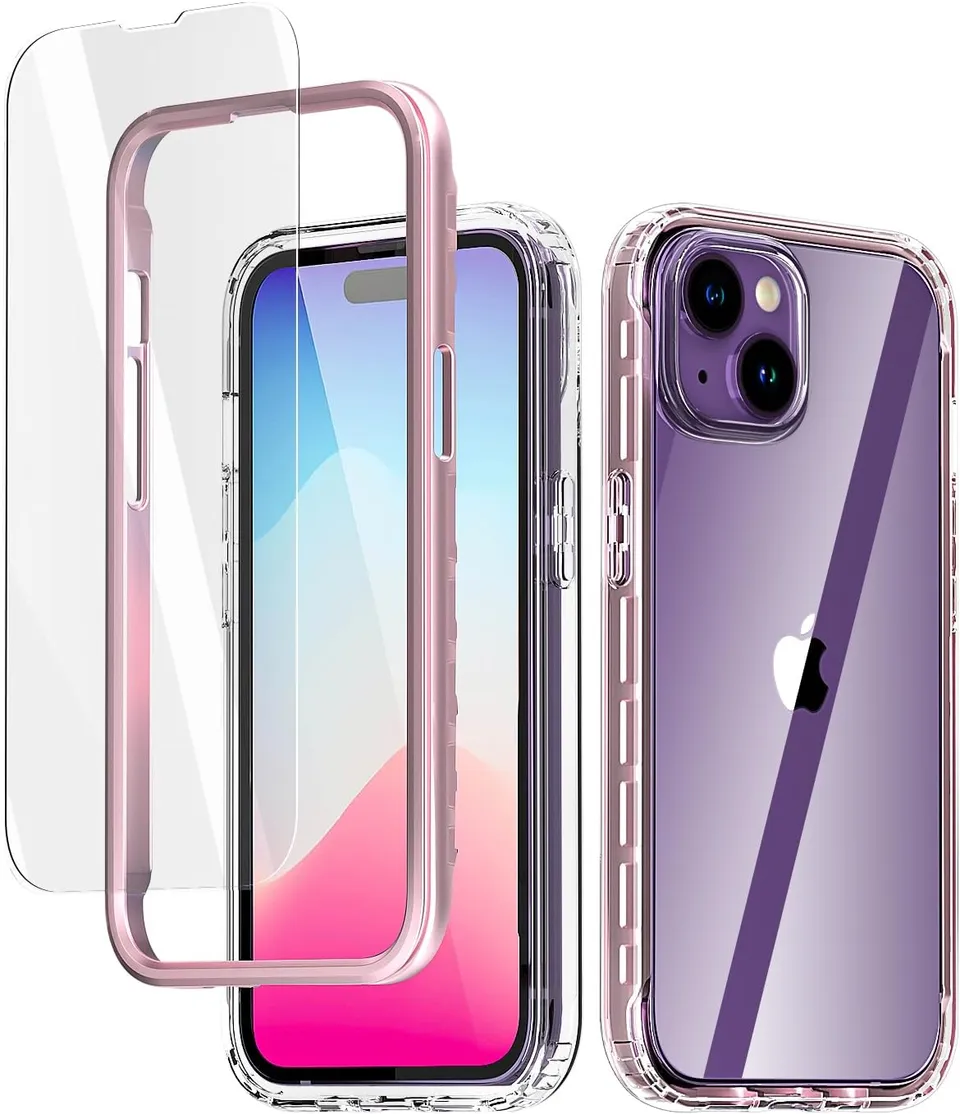 Redpepper iPhone 15 Plus Cover Antishock Nera Militare