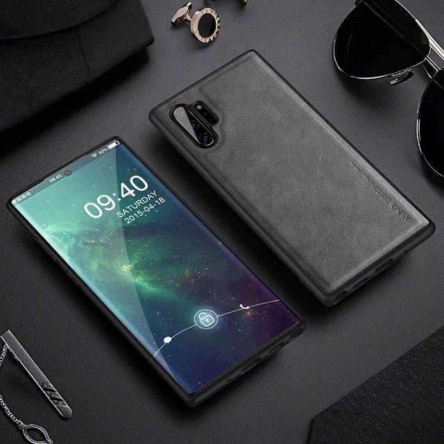 Redpepper Galaxy Cases Note 10 Plus wallet pelle marrone