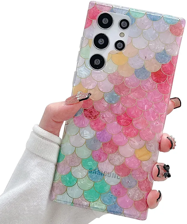 Redpepper Galaxy Cases S22 Ultra cover sirena rosa