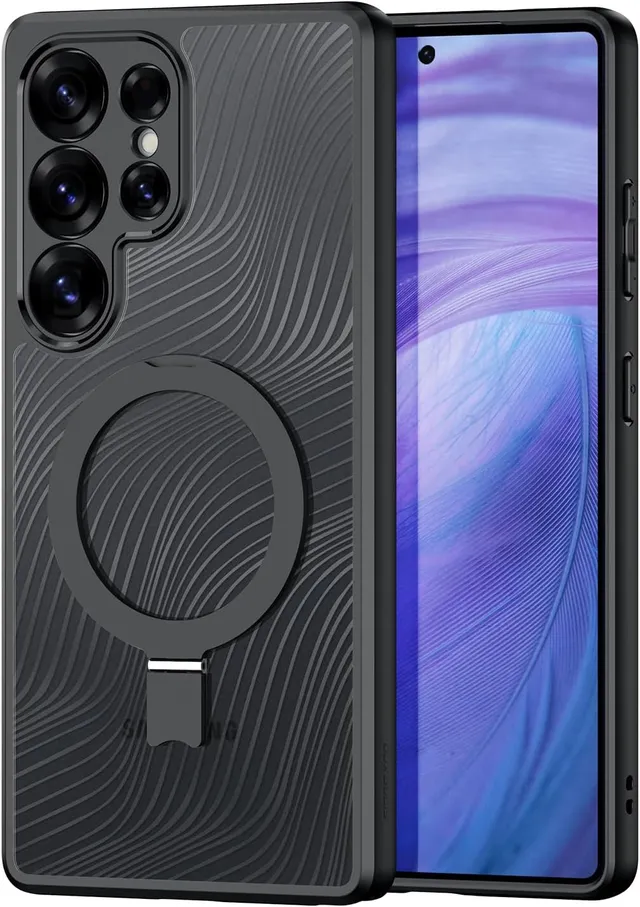 Redpepper Galaxy S25 Ultra Cover Magnetica Nera Antishock