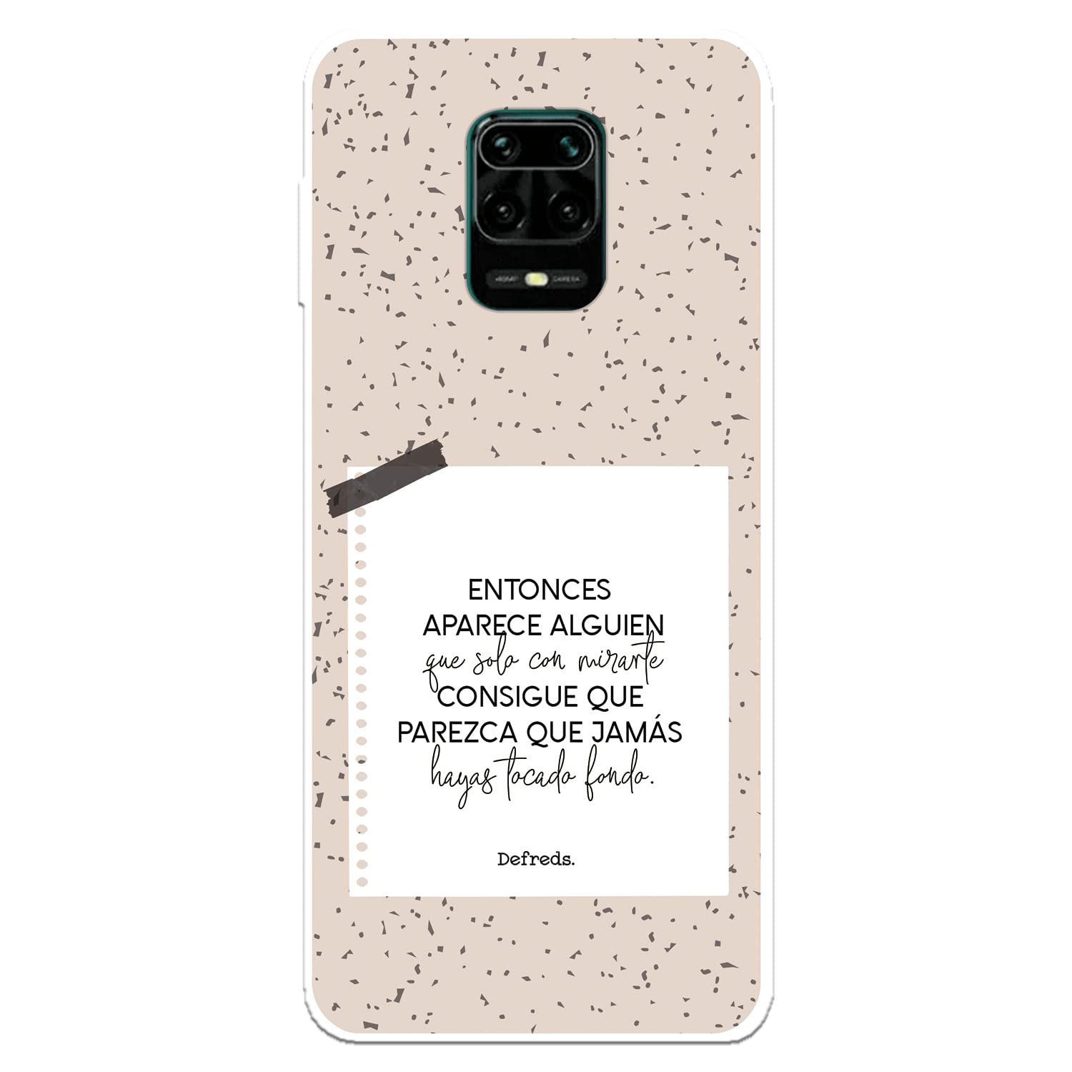 La Casa de las Carcasas Defreds Alchi cover Redmi Note 9S trasparente