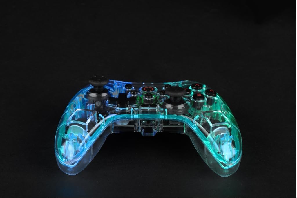Konix Crystal controller wireless Switch PC PS4 RGB 10h
