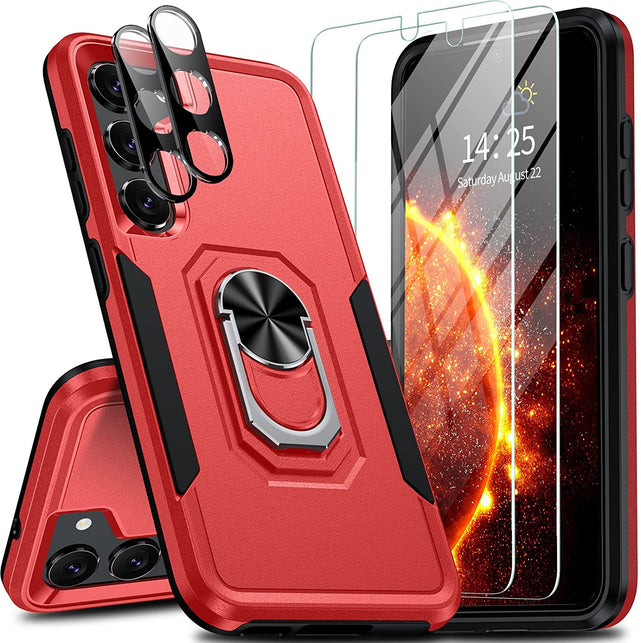 Redpepper Galaxy S23 cover anello stand 360° antiurto