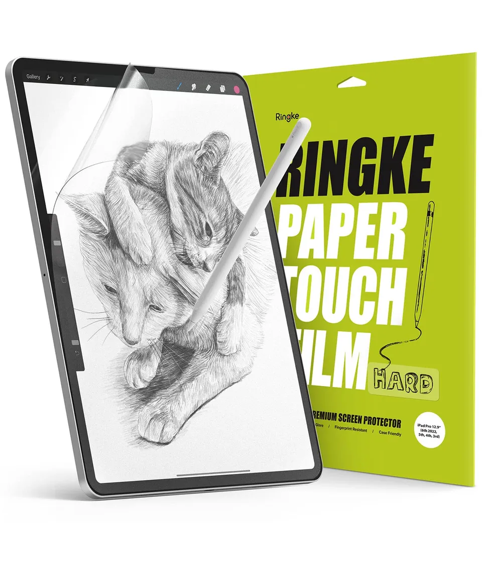 Ringke Paper Touch Film iPad Pro 12.9 pellicola carta 2 pezzi Clear
