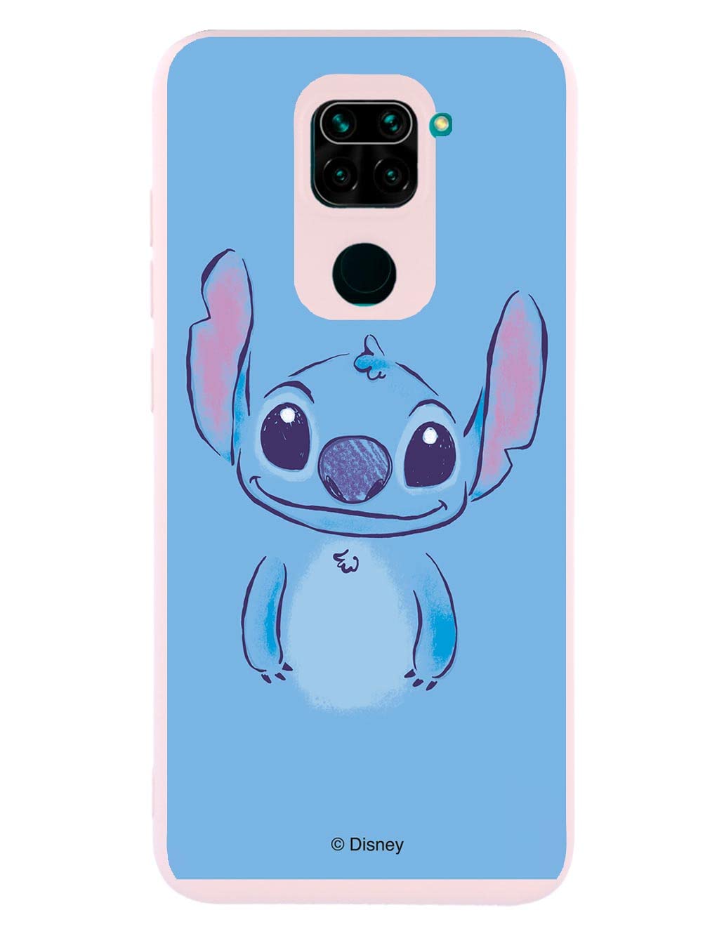 La Casa de las Carcasas Stitch Blu cover Redmi Note 9 rosa