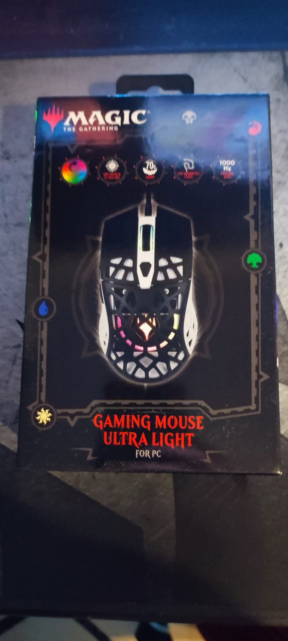 Konix Mice Magic Gathering Mouse Gaming 70g LED 10000 DPI