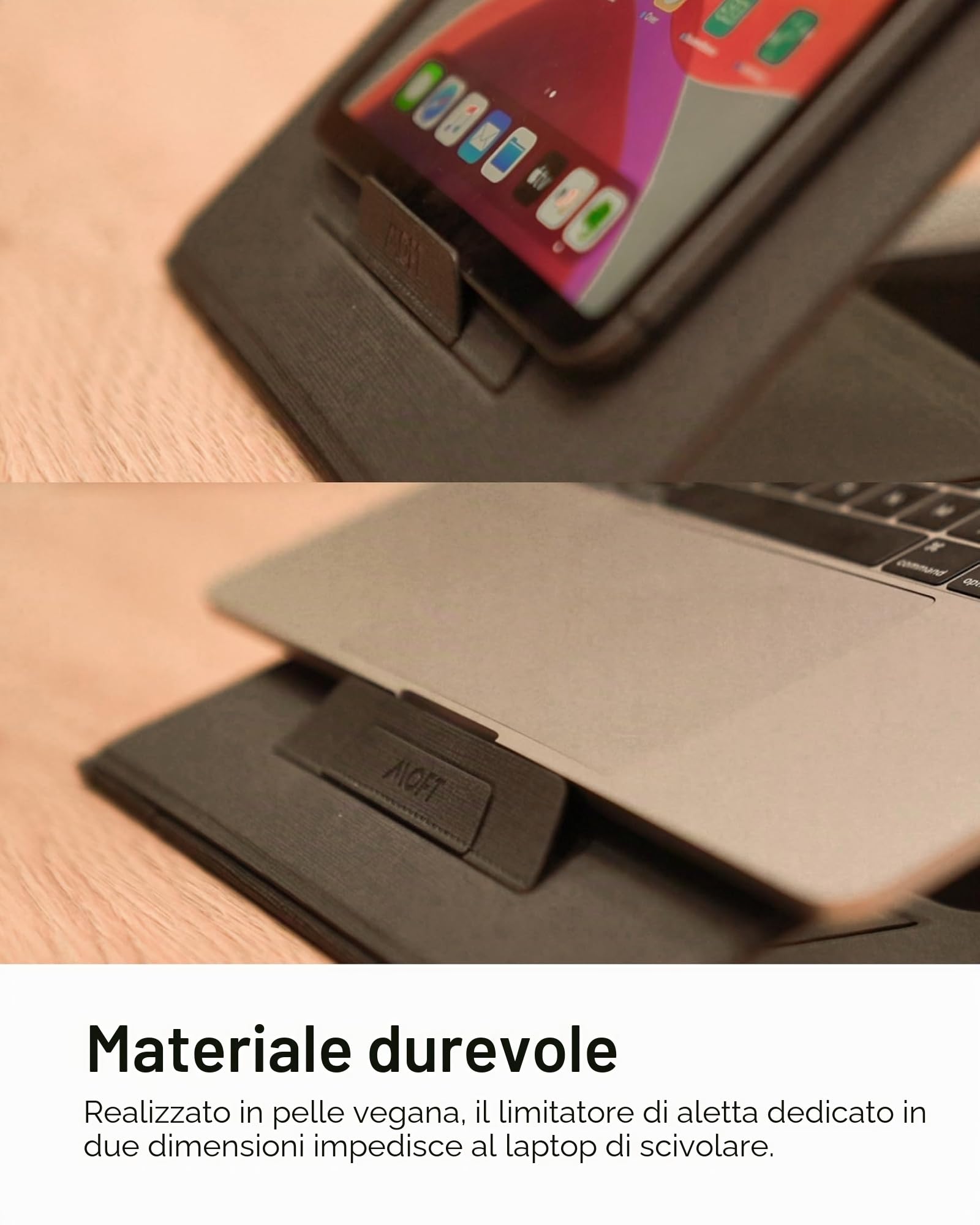 MOFT Z Series Supporto Laptop Grigio 8kg Pieghevole 25,4cm
