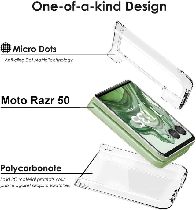 Redpepper Razr Plus 2024 5G cover trasparente slim