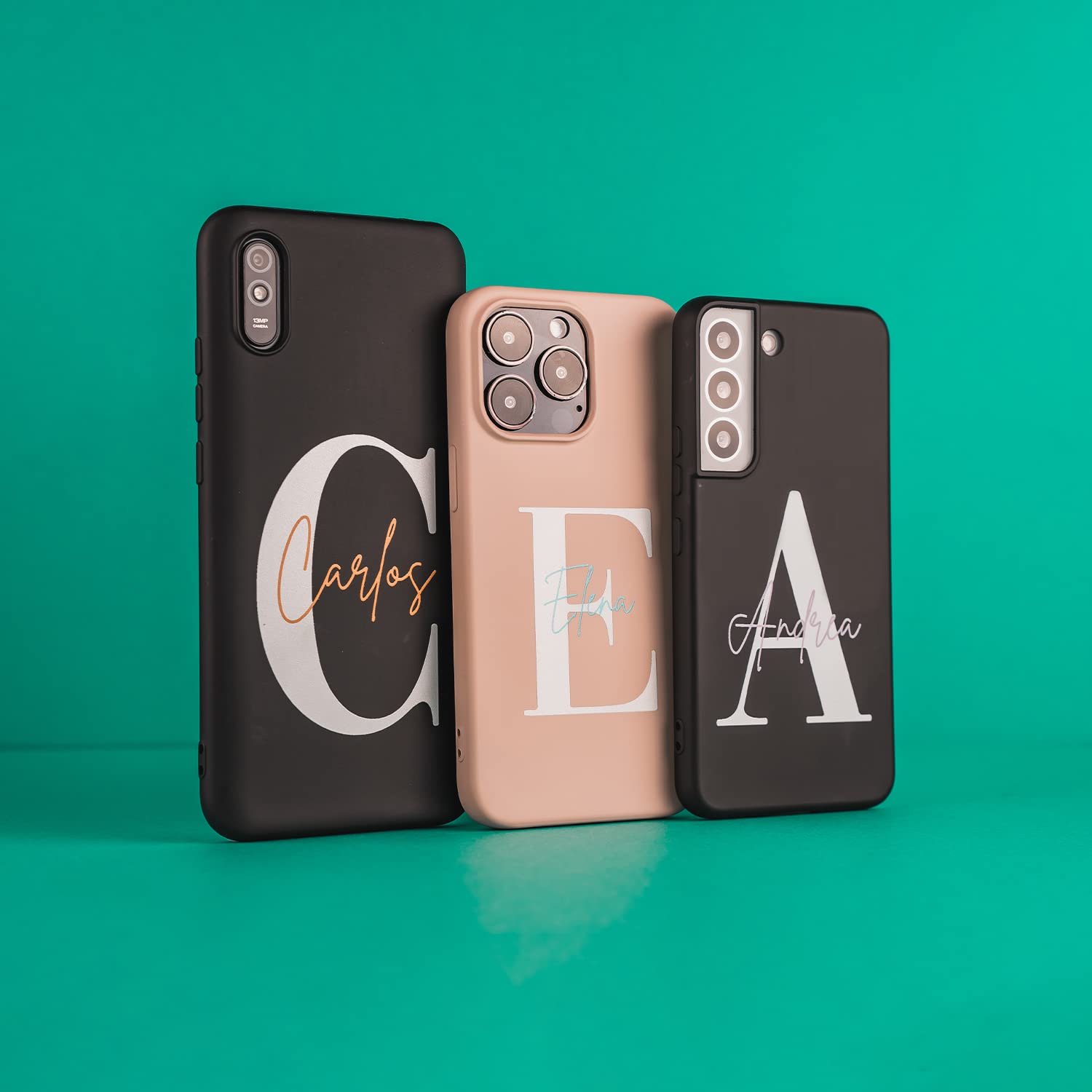 La Casa de las Carcasas Personalizzate cover Note 10 Pro nera nome