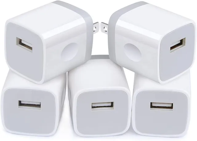 Redpepper caricatore da muro USB 5 pezzi porta singola