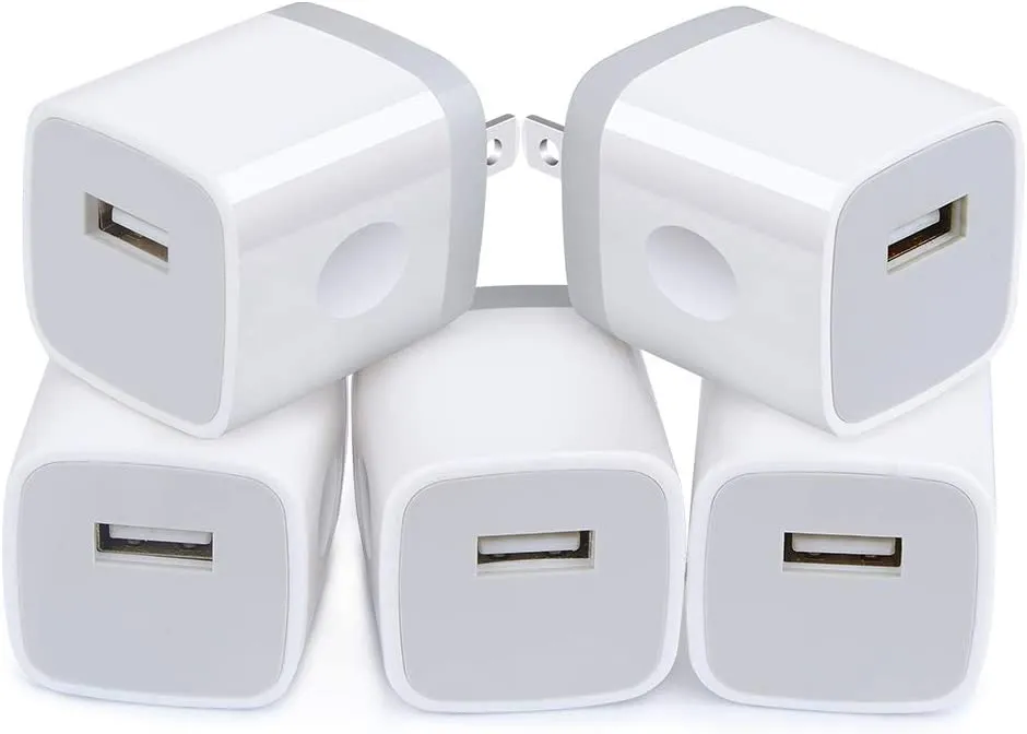 Redpepper caricatore da muro USB 5 pezzi porta singola