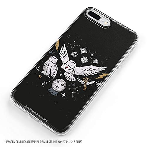 La Casa de las Carcasas Harry Potter custodia Redmi 9 Silhouette Gufi
