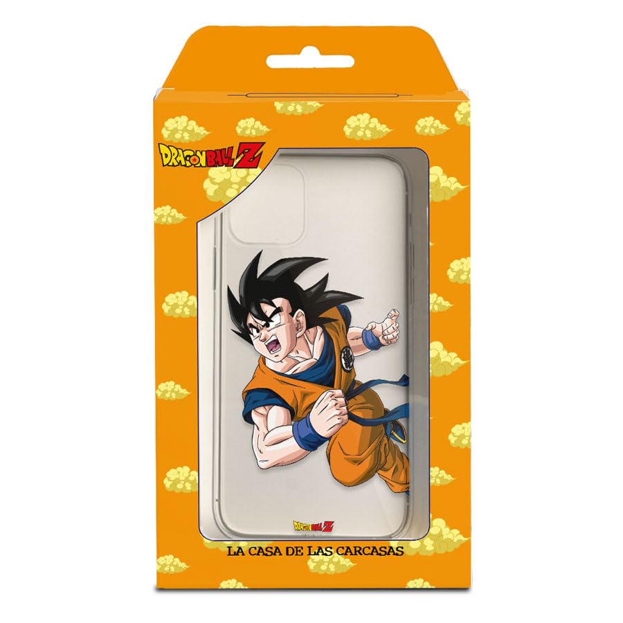 La Casa de las Carcasas Goku Guerrero custodia iPhone 15 Pro trasparente