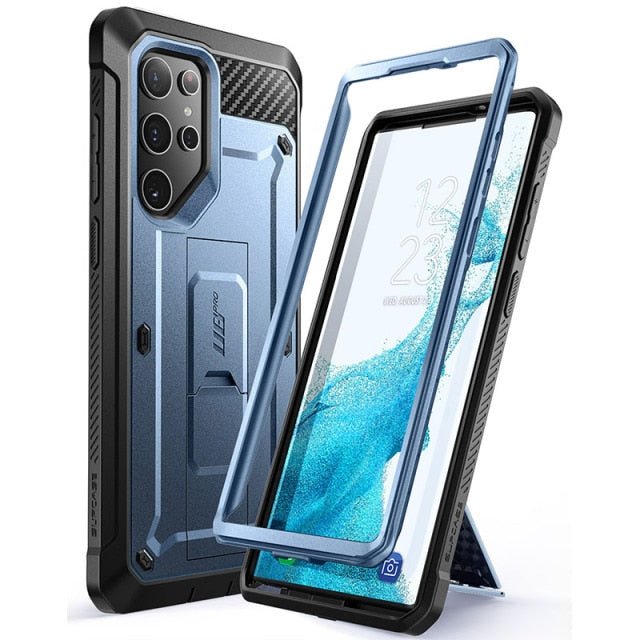 Redpepper Galaxy S22 Ultra cover holster kickstand nera