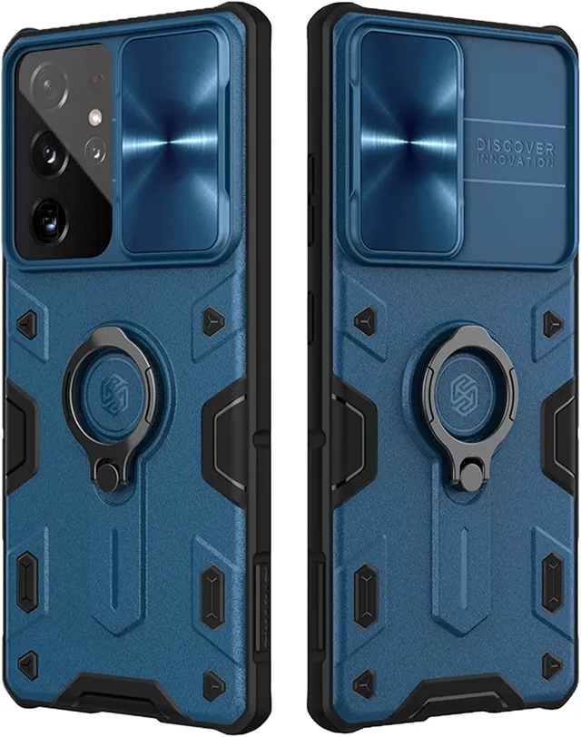 Redpepper Galaxy S21 Ultra cover anello kickstand armor