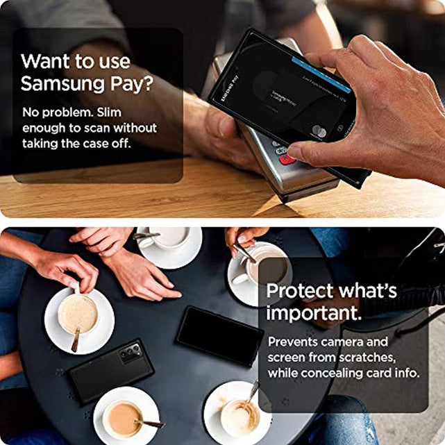 Redpepper Note 20 Ultra Cover Wallet 2 Carte Antishock Slim