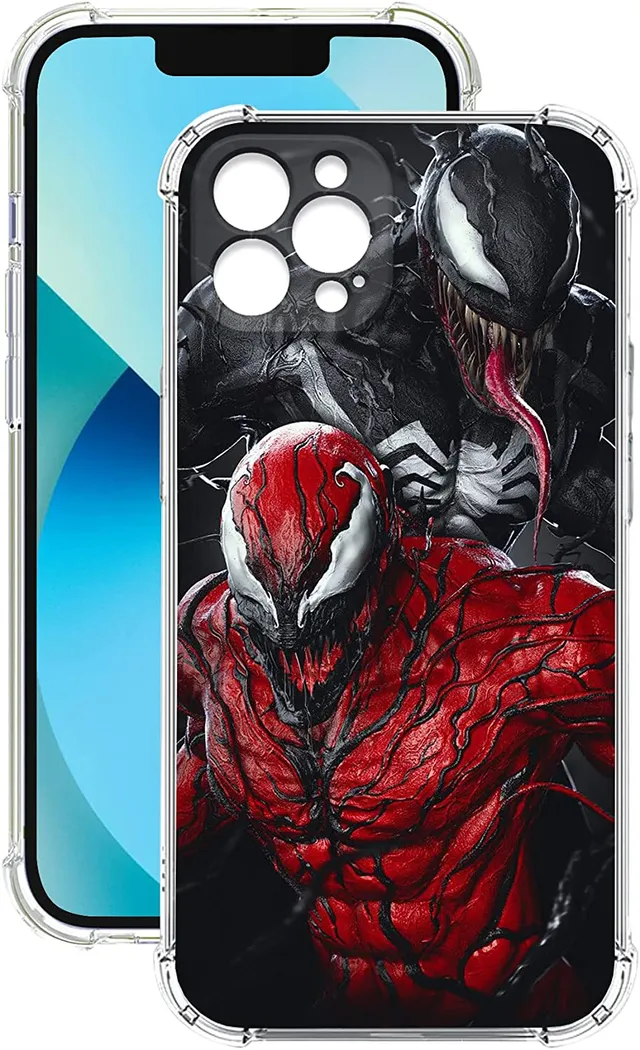 Redpepper iPhone 13 Pro Max Cover 3D Antiurto con Fantasia