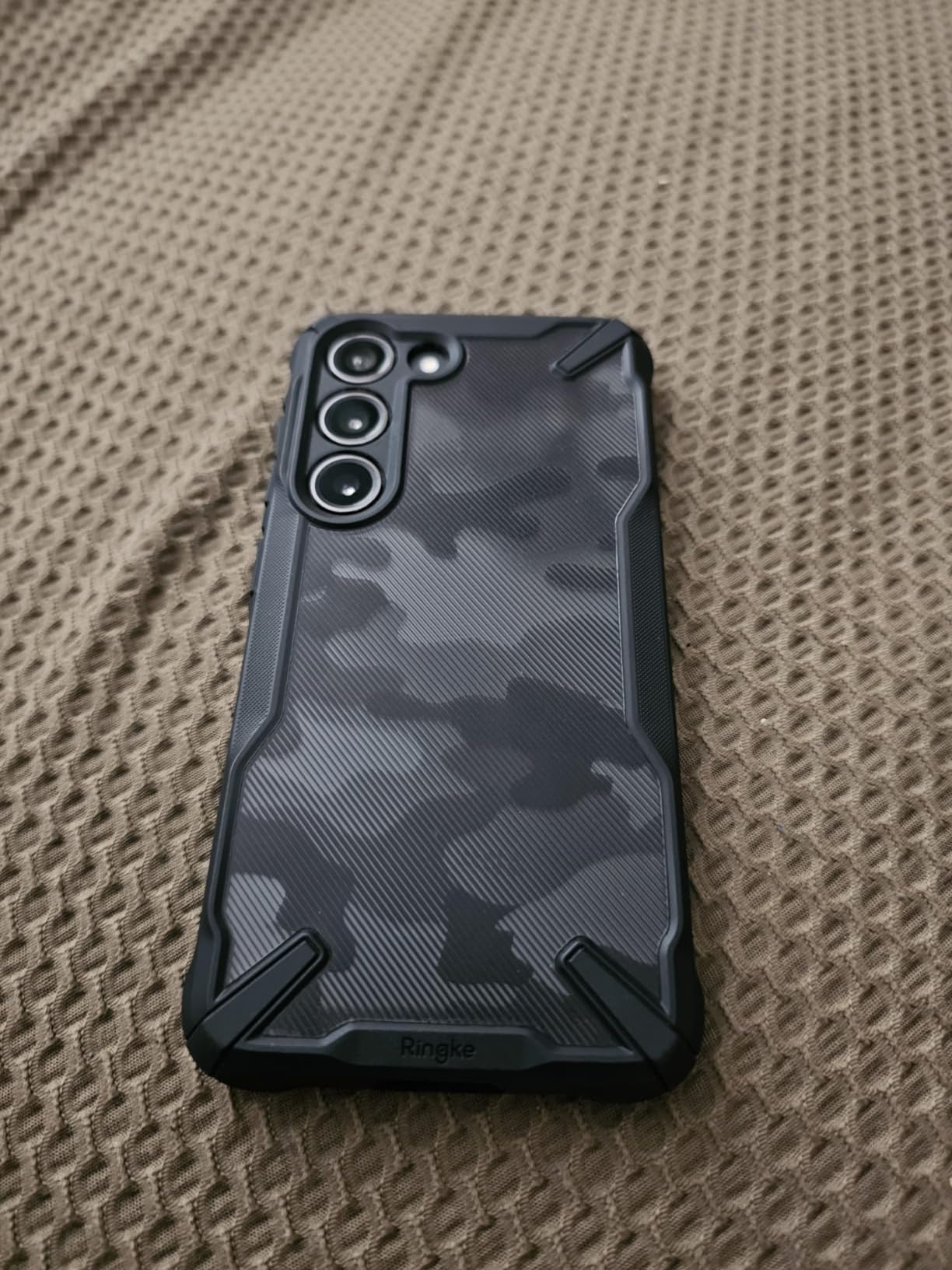 Ringke Fusion-X Cover Galaxy S25 Mimetica Camo Black