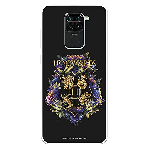 La Casa de las Carcasas Harry Potter custodia Redmi Note 9 Hogwarts Floral