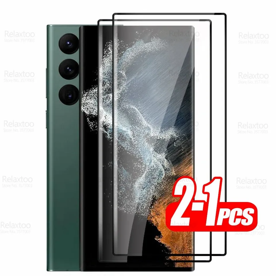 Redpepper Screen Protectors vetro temperato Galaxy S22 Ultra nero