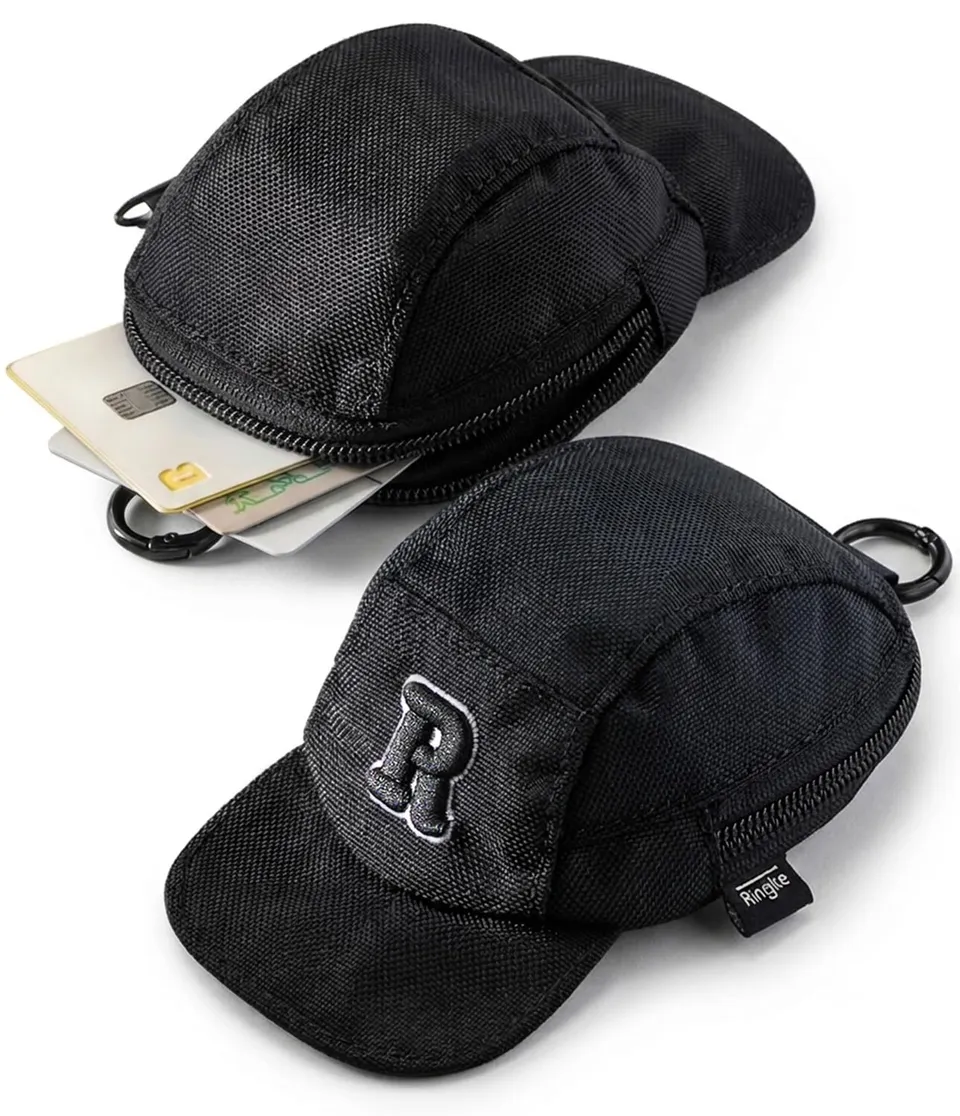 Ringke Cap Mini Pouch mini borsa nera in poliestere