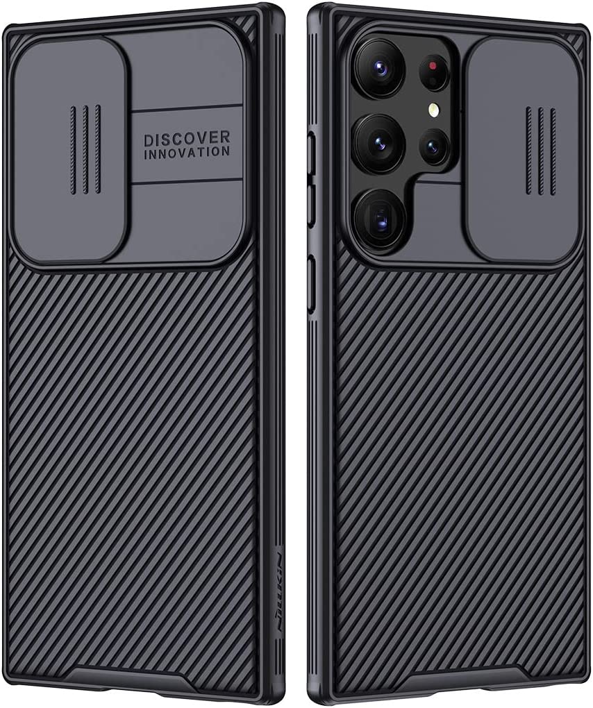 Redpepper Galaxy Cases cover Galaxy S23 Ultra 6.8 nero copri camera