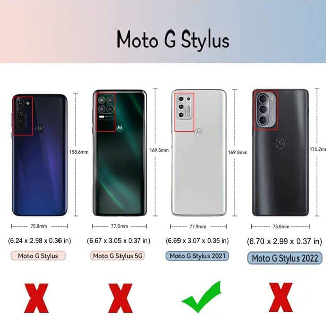 Redpepper Moto G Stylus 2021 Cover Nera Silicone Antigraffio