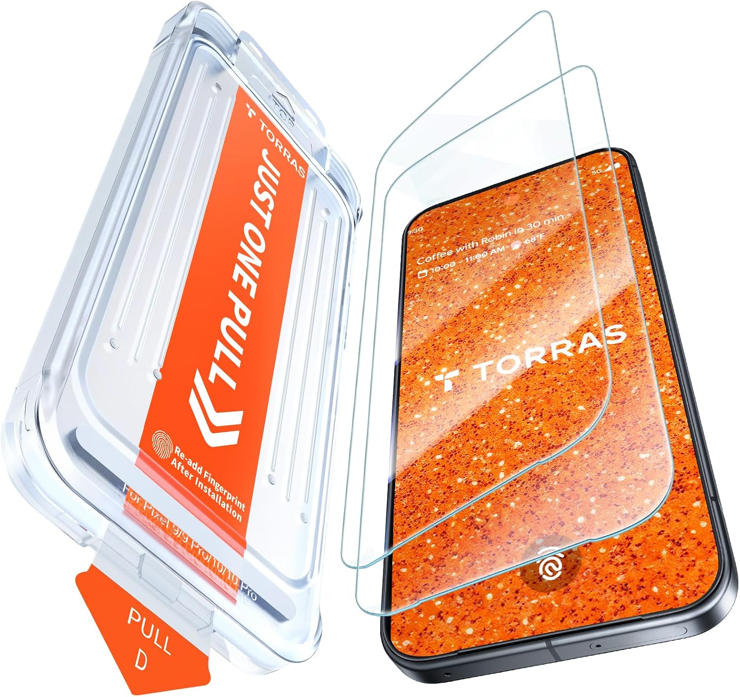 Redpepper Screen Protectors pellicola Pixel 11 Pro XL vetro temperato 9H