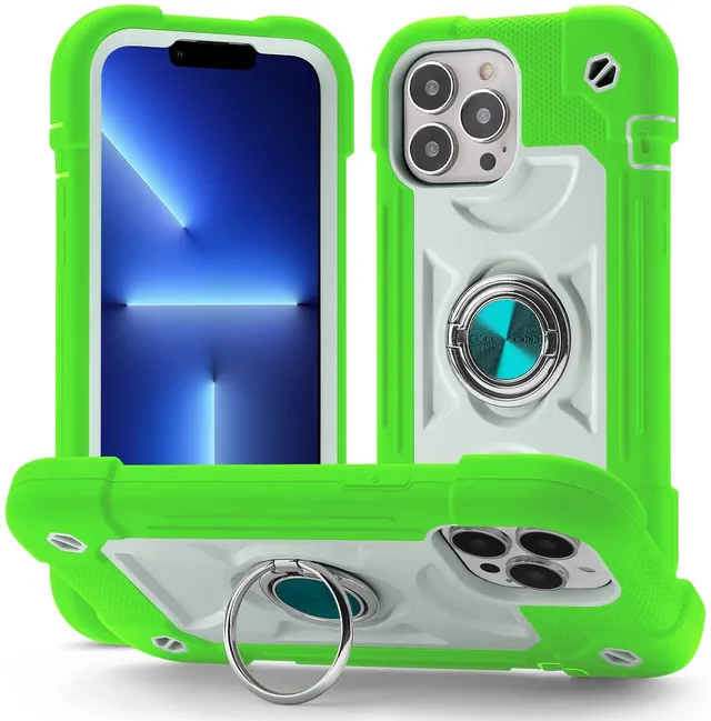 Redpepper Apple Cases 13 Pro Max cover militare con anello 360