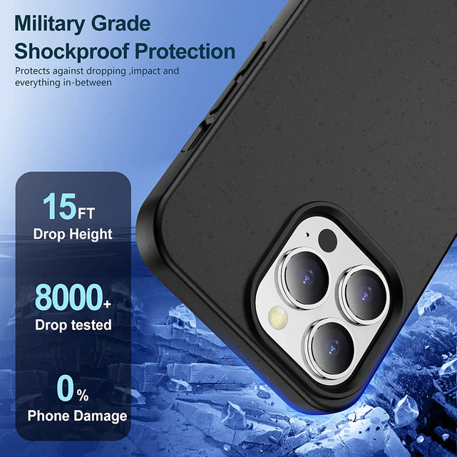 Redpepper Apple Cases iPhone 14 Pro Max cover nera speckled
