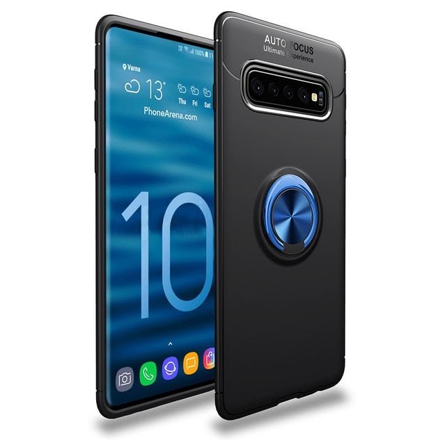 Redpepper Galaxy S10 Plus cover opaca con anello supporto