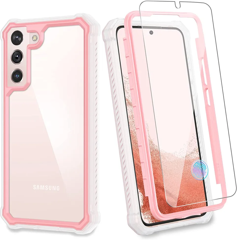 Redpepper Galaxy S22 Cover Full Body Trasparente Antiurto