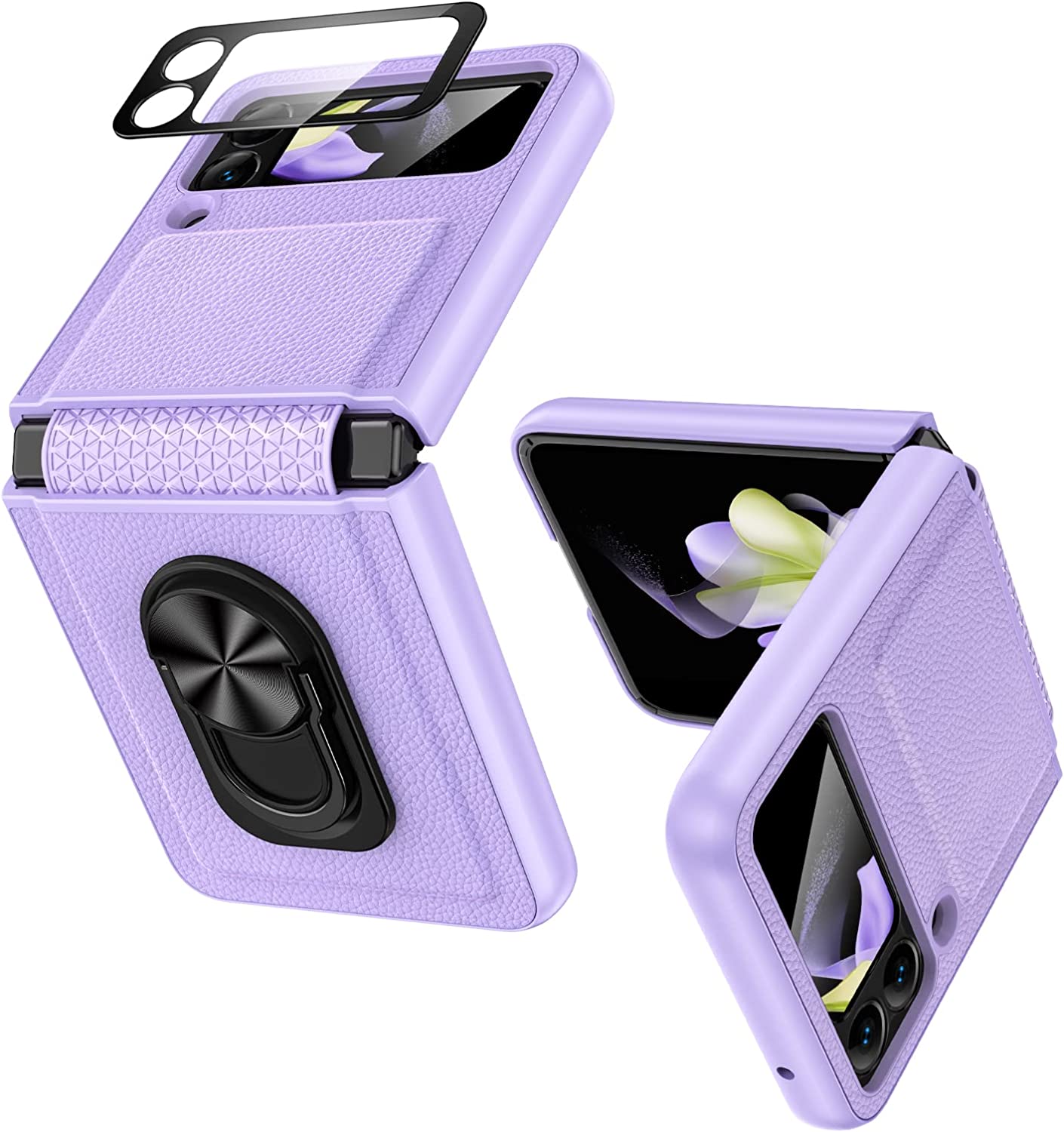 Redpepper Galaxy Z Flip 4 Cover anello viola