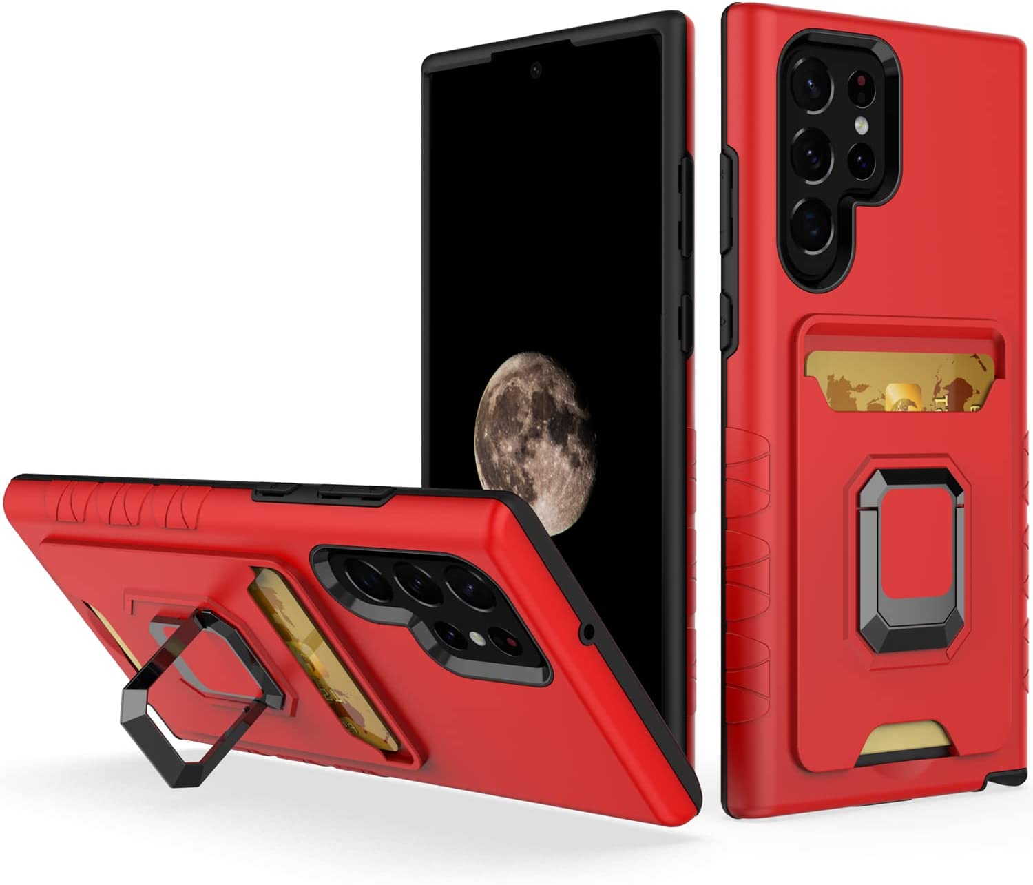 Redpepper Galaxy S22 Ultra cover anello portacarte