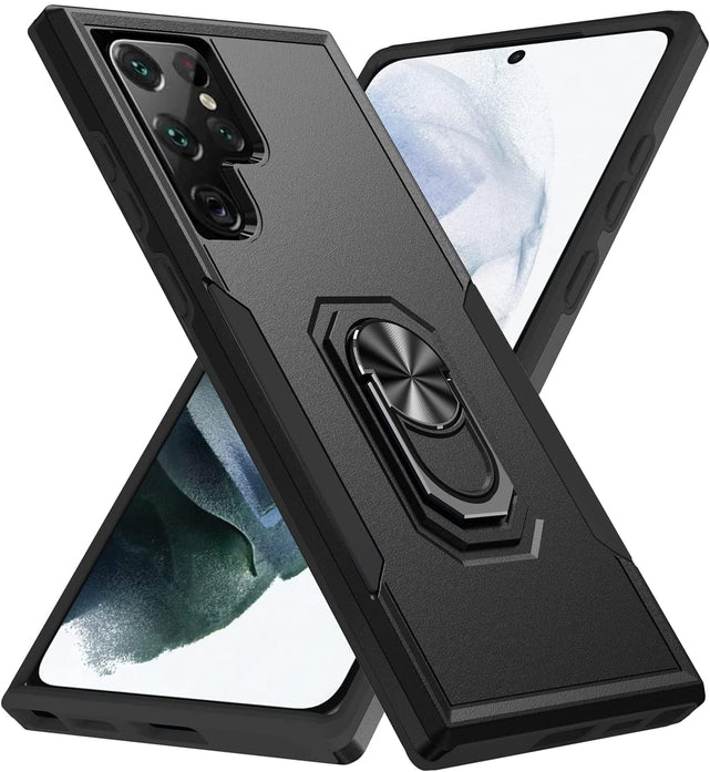 Redpepper Galaxy Cases S22 Ultra Custodia magnetica con anello stand
