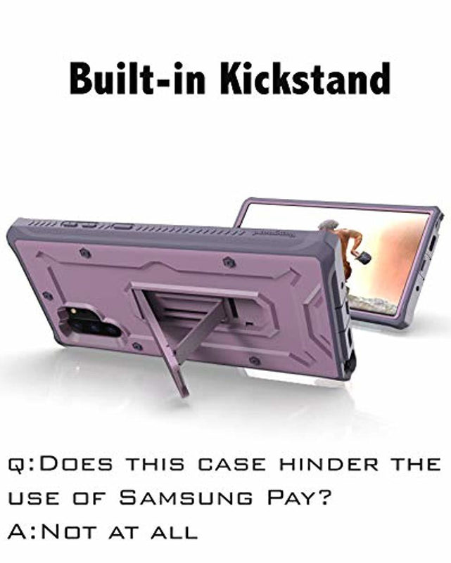 Redpepper Galaxy Note 10 Plus Cover Viola Stand