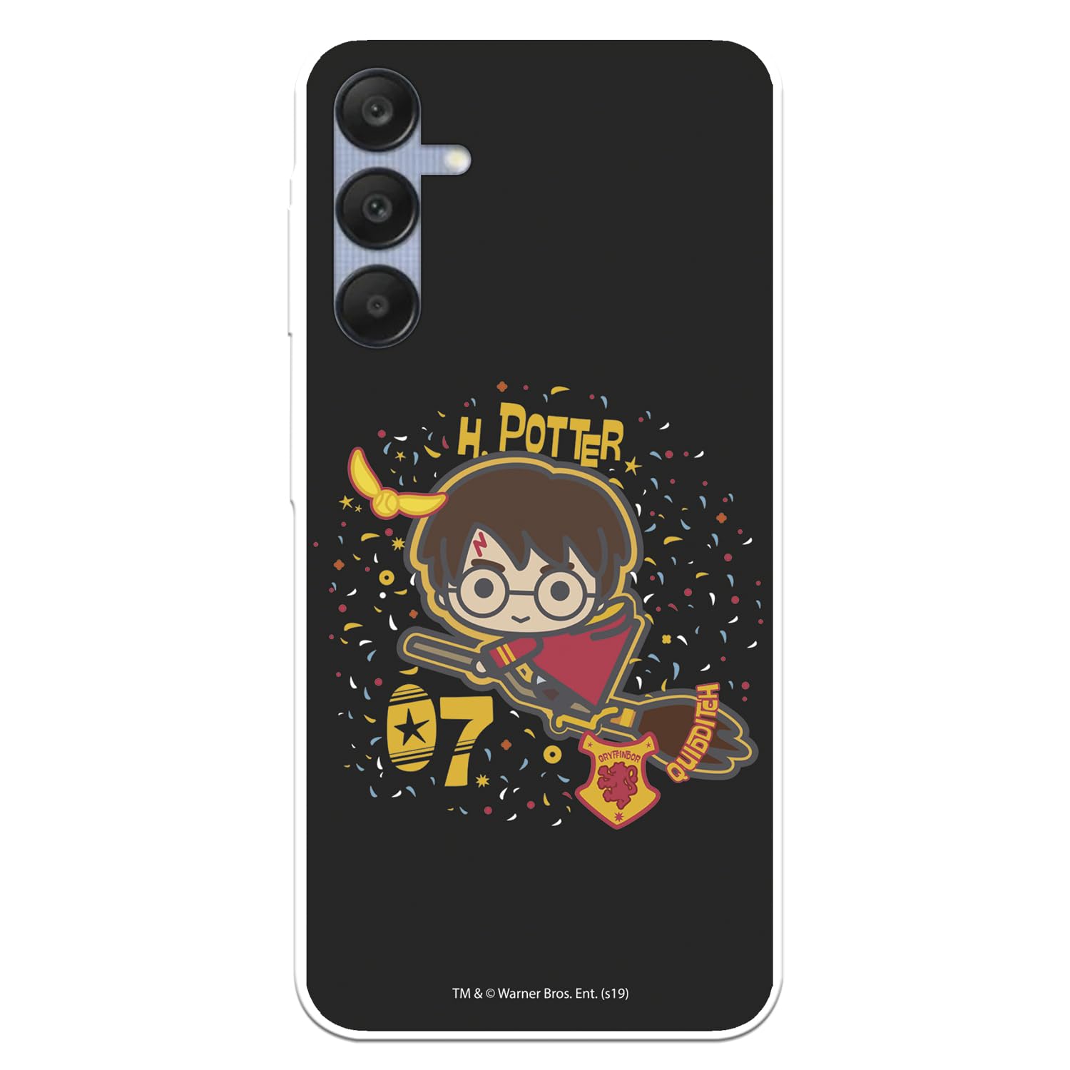 La Casa de las Carcasas Galaxy A25 5G cover Hogwarts silicone