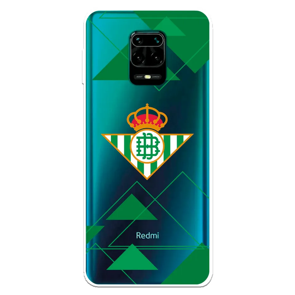 La Casa de las Carcasas Squadre Cover Redmi Note 9S Betis Trasparente