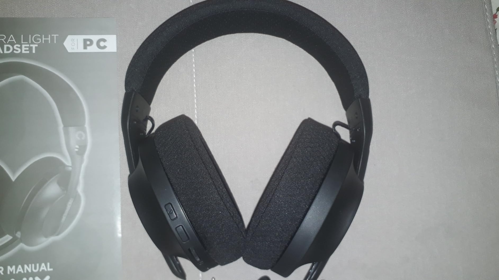 Konix Pulsar Cuffie Gaming 180g Bluetooth Nere 40mm