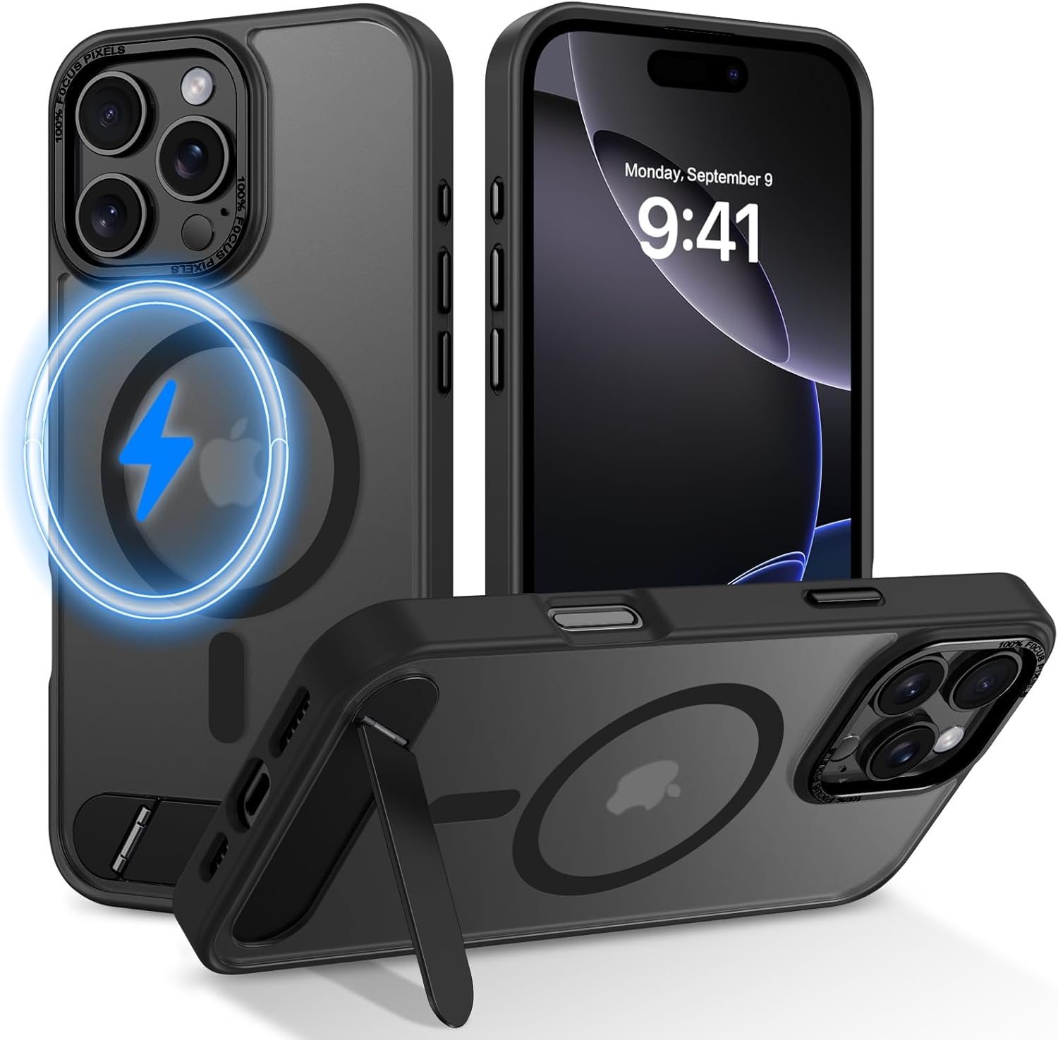 Redpepper iPhone 16 Pro Max Cover MagSafe kickstand