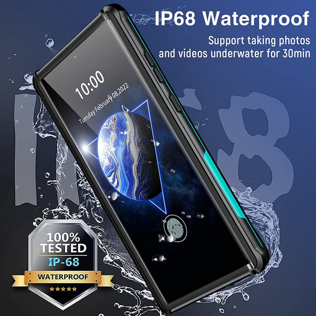 Redpepper Galaxy S22 Ultra cover impermeabile IP68 nera