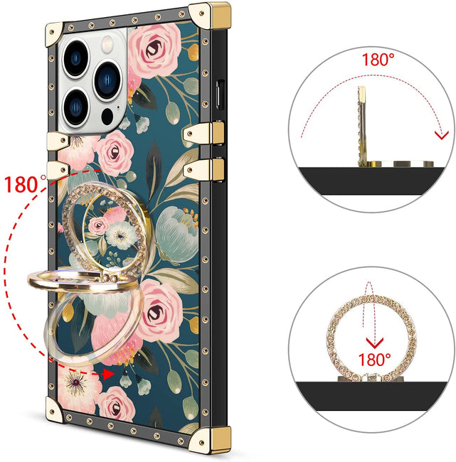 Redpepper 13 Pro Max cover donna metallo con anello stand